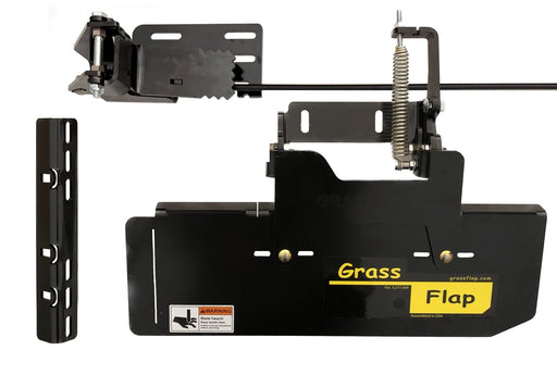 44JM70-5D-B24 GrassFlap™ brand chute blocker Direct Bolt with Steel Blocker Plate and 5D Pedal GrassFlap GrassFlap
