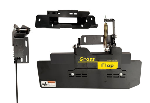 44UM70-5D-A73 GrassFlap™ brand chute blocker Direct Bolt with Steel Blocker Plate and 5D Pedal GrassFlap GrassFlap