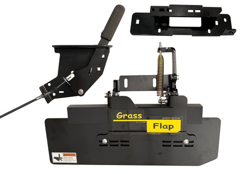 44UM70-H5L2-A73 GrassFlap™ brand chute blocker Direct Bolt with Steel Blocker Plate and H5L2 Hand Lever GrassFlap GrassFlap