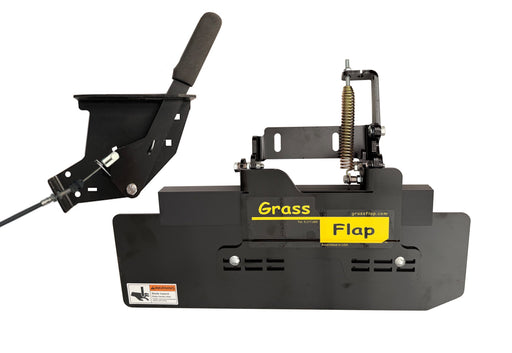 44UM70-H5L-B22 GrassFlap™ brand chute blocker Direct Bolt with Steel Blocker Plate and H5L Hand Lever GrassFlap GrassFlap