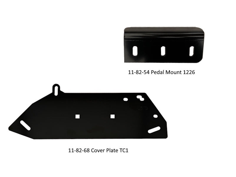 44T2M50-5L-B19 GrassFlap™ brand chute blocker Direct Bolt with Steel Blocker Plate and SEL Pedal Includes Cover Plate TC1 & Pedal Mount Plate 1266 GrassFlap GrassFlap
