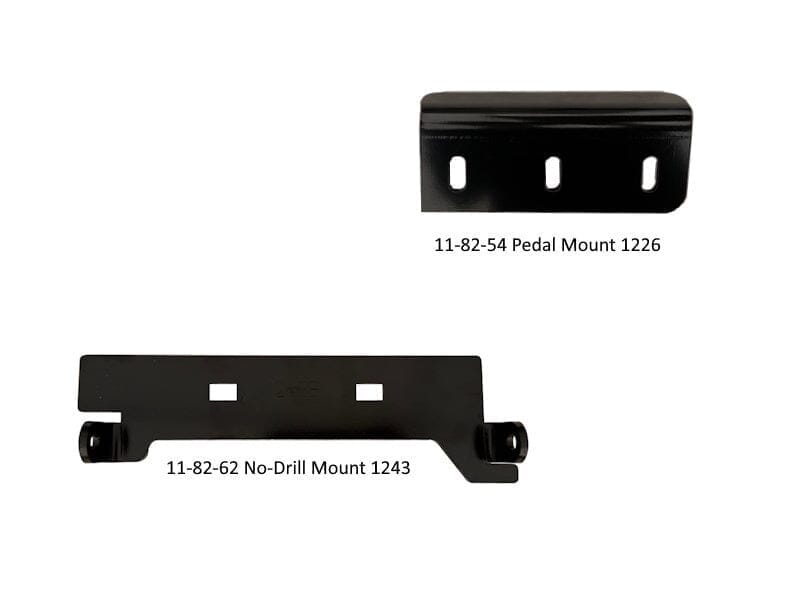 44P50-5L-B21 GrassFlap™ brand chute blocker with Plastic Blocker Plate and SEL Pedal Includes No-Drill 1243 & Pedal Mount 1226 GrassFlap GrassFlap