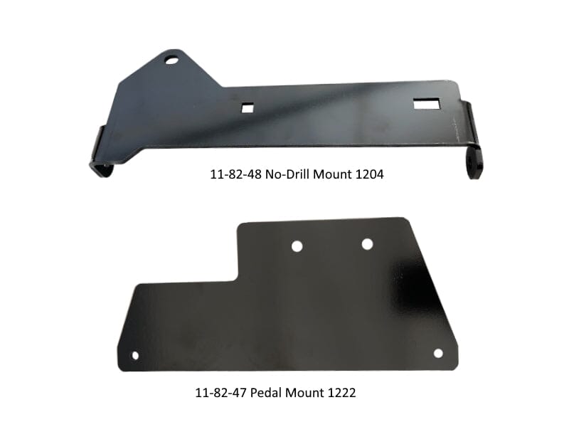 B6 No-Drill Mount 1204 & Pedal Mount 1222 Bundle Bundles GrassFlap 