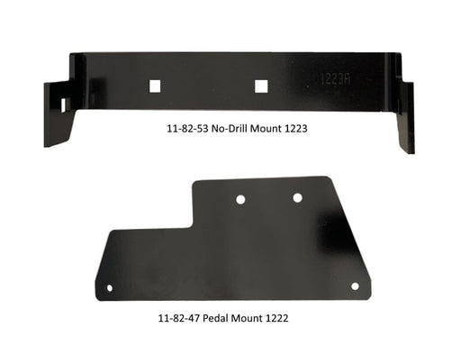 B7 No-Drill Mount 1223 & Pedal Mount 1222 Bundle Bundles GrassFlap
