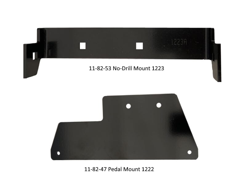 B7 No-Drill Mount 1223 & Pedal Mount 1222 Bundle Bundles GrassFlap 