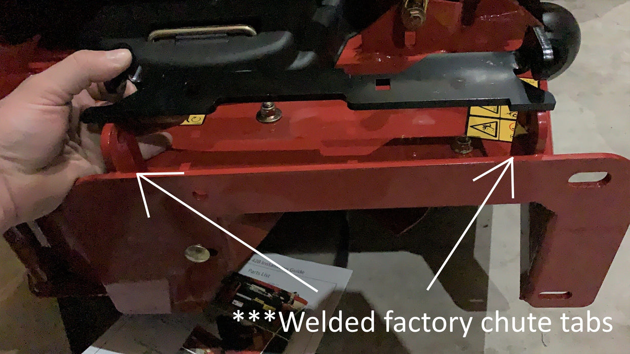 44P50-5-A32 Low Profile Heavy-Duty GrassFlap with SE Pedal Includes Pedal Mounting Plate 135 GrassFlap GrassFlap