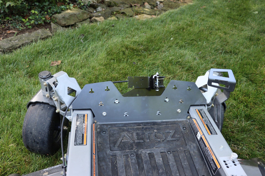 41P70-5-B6 GrassFlap™ brand chute blocker with SE Pedal Includes No-Drill Mount 1204 & Pedal Mount 1222 GrassFlap GrassFlap