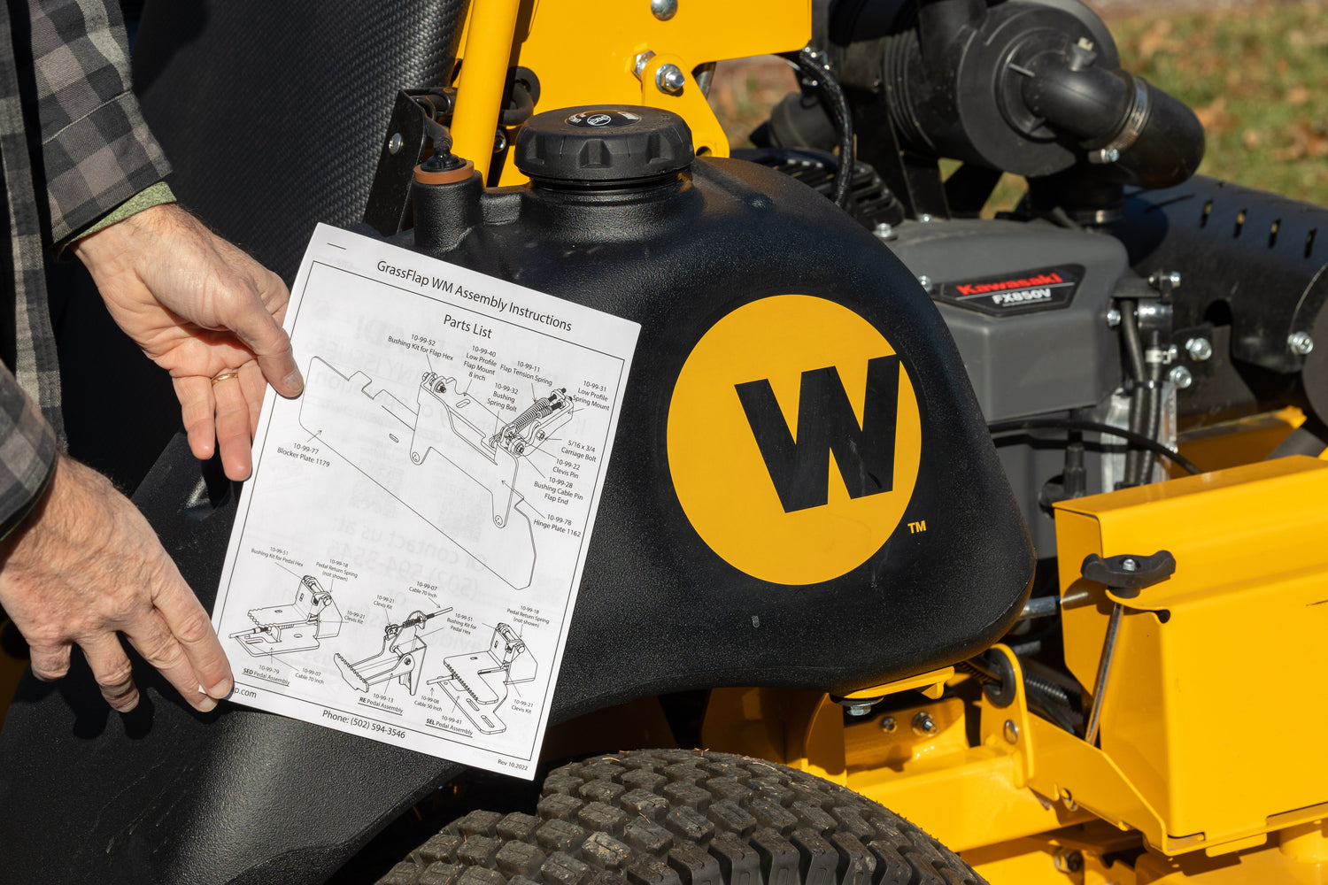 Wright Installation Guide | Discharge Chute
