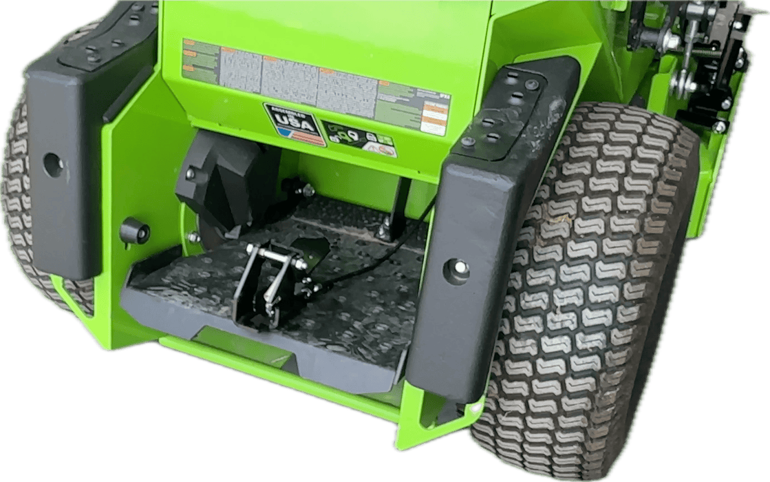 54G2M50-5D-A59 GrassFlap™ brand chute blocker with Steel Blocker plate and SED Pedal Includes No-Drill Mount GrassFlap GrassFlap