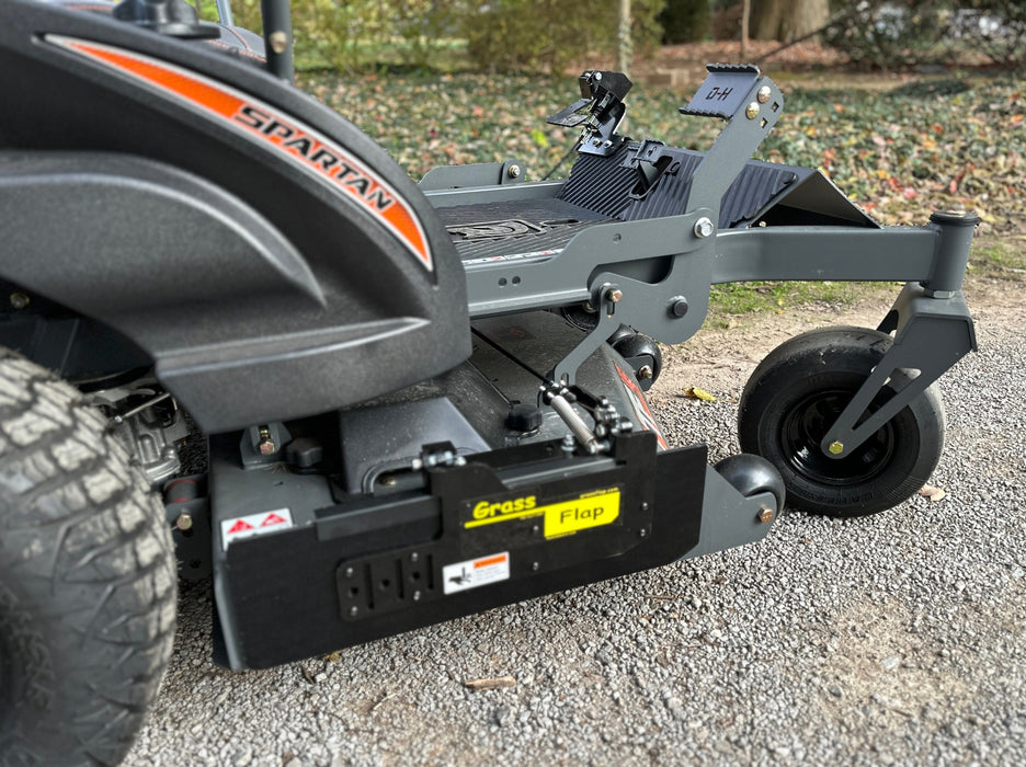 41P50-5L-A54 Low Profile Heavy-Duty GrassFlap with SEL Pedal Includes Pedal Mount 1226 GrassFlap GrassFlap