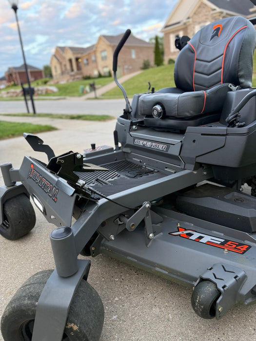 44P50-5L-B21 GrassFlap™ brand chute blocker with Plastic Blocker Plate and SEL Pedal Includes No-Drill 1243 & Pedal Mount 1226 GrassFlap GrassFlap