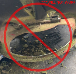 44T2M70-5D-B15 GrassFlap® brand chute blocker Direct Bolt with Steel Blocker Plate and 5D Pedal Includes Cover Plate TC1 and Pedal Mounting Plate 1262