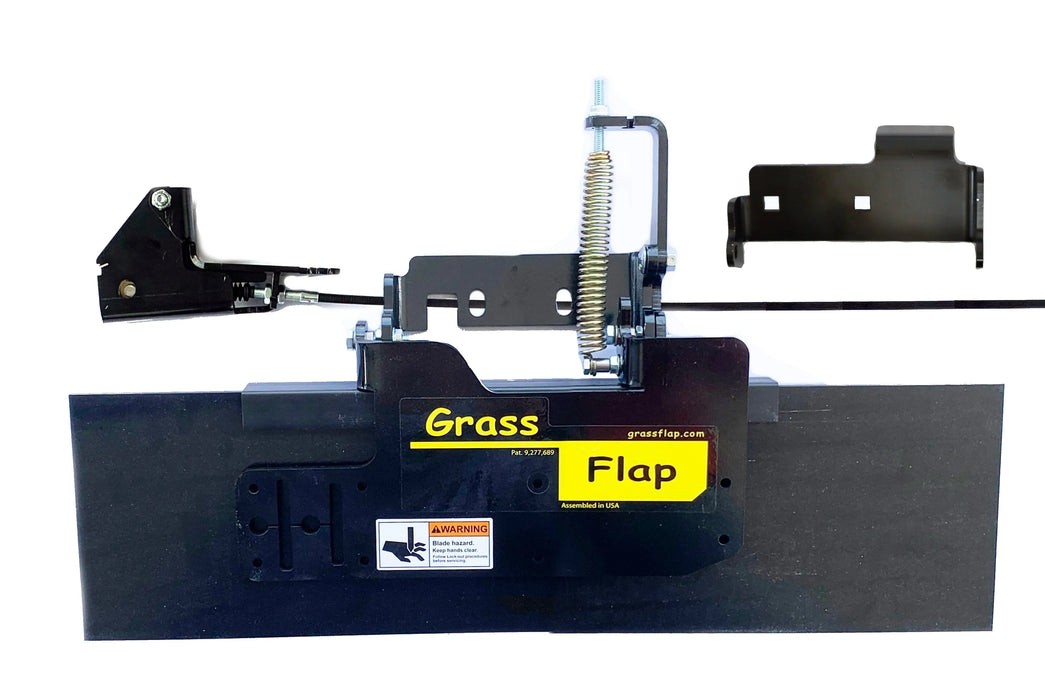 412T70-5 Low Profile Heavy-Duty GrassFlap with SE Pedal Includes No-Drill Mount GrassFlap GrassFlap 