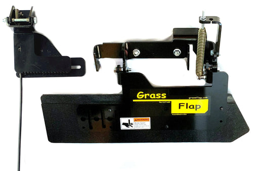 48K50-5L Low Profile Heavy-Duty GrassFlap with SEL Pedal & No Drill Mount GrassFlap GrassFlap