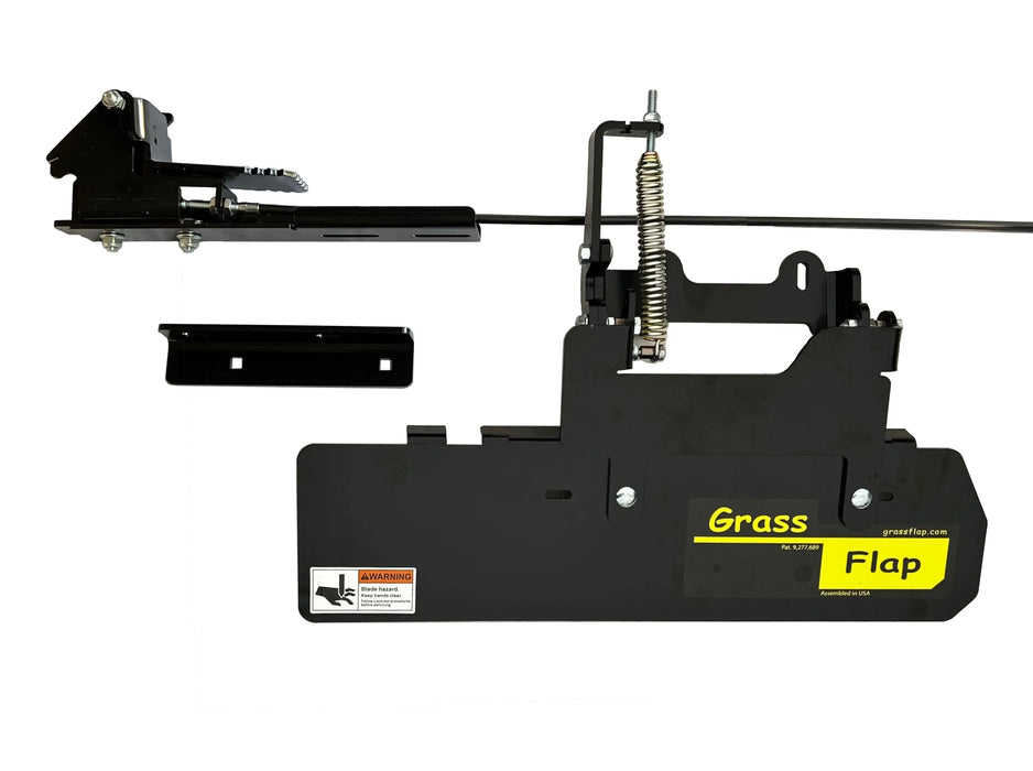 51FM70-5 GrassFlap Direct Bolt with SE Pedal and Pedal Mount Inline GrassFlap GrassFlap