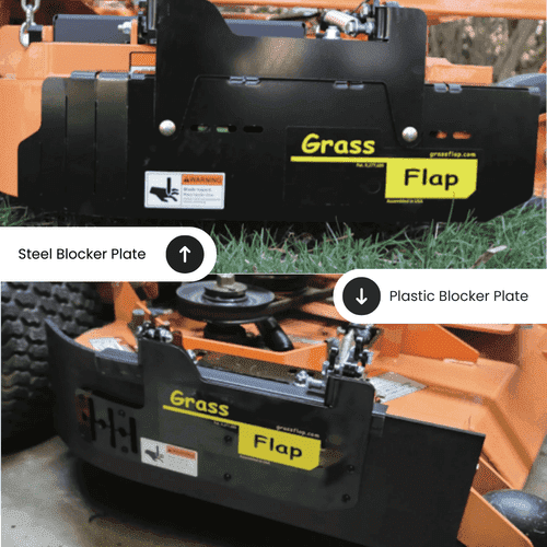 GrassFlap™ All-Steel Blocker Plates for Chute Blockers