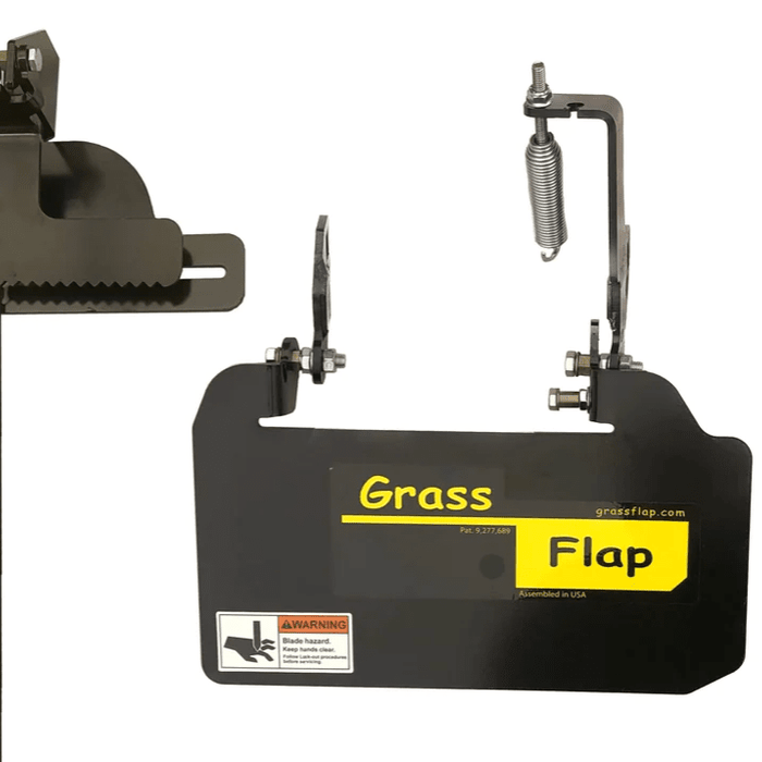 Upgrade Your Zero Turn Mower with a No-Drill Grass Flap