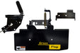 413TM70-H7L-A87 GrassFlap® brand chute blocker with Steel Blocker Plate and H7L Hand Lever Includes No-Drill Mount 36 & Hand Lever Mount 1302 GrassFlap GrassFlap 