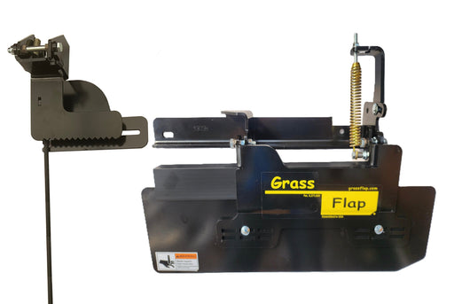 41HM50-5L GrassFlap® brand chute blocker Direct Bolt with Steel Blocker Plate and 5L Pedal GrassFlap GrassFlap 