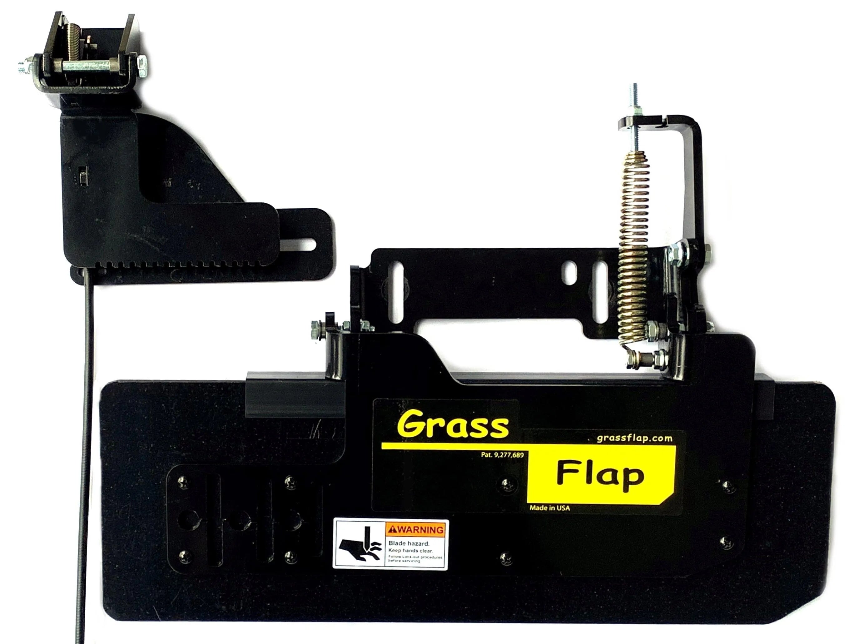Divider – Plastic Glamour Explosion! 41P70-5L-A77 GrassFlap® brand chute blocker with Plastic Blocker Plate