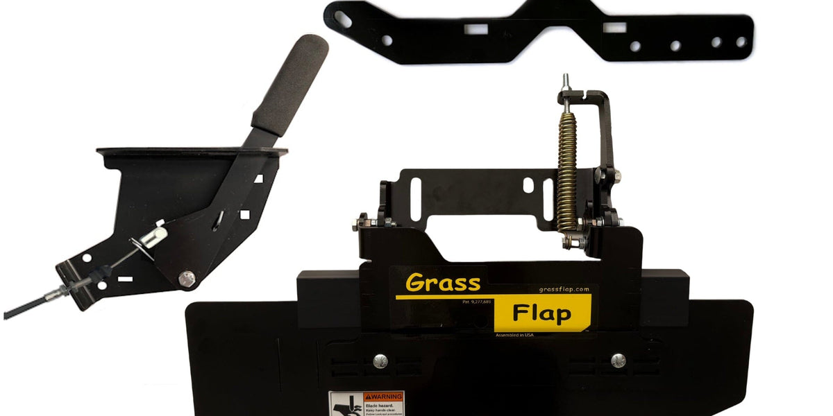 41U2M50-H5L-B26 GrassFlap® brand chute blocker with Steel Blocker Plat