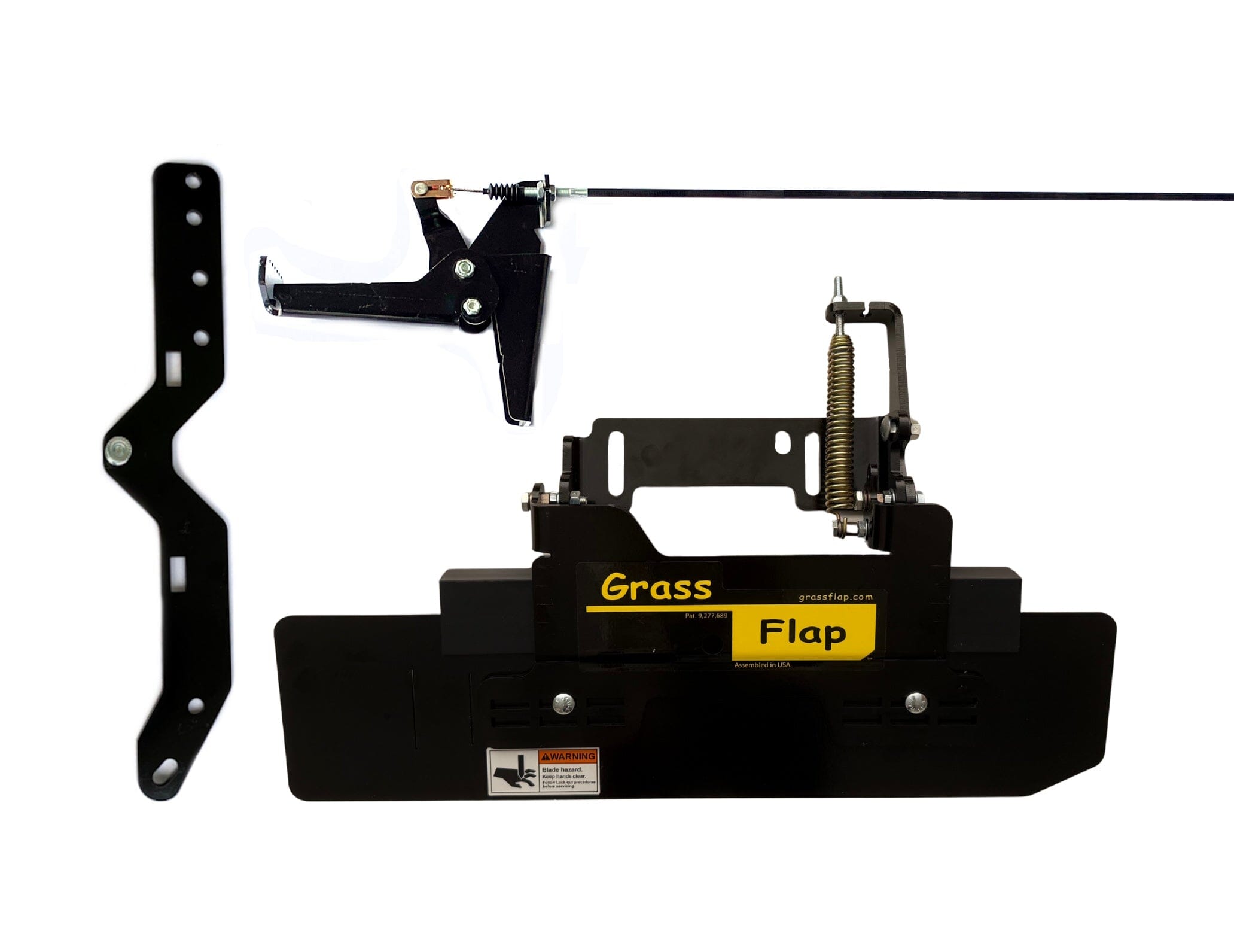 Ferris iCD Deck GrassFlap® Chute Blocker with No-Drill Mount