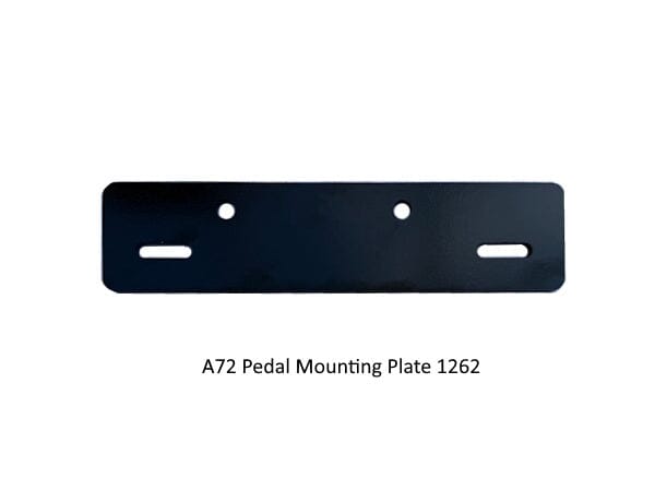 412TM70-5D-A72 GrassFlap® brand chute blocker with Steel Blocker Plate and 5D Pedal Includes No-Drill Mount and Pedal Mounting Plate 1262 GrassFlap GrassFlap 