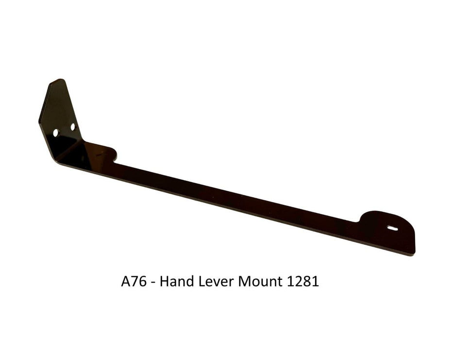 51FM50-H5L-A76 GrassFlap® brand chute blocker with Steel Blocker Plate and H5L Hand Lever Includes No-Drill Mount and Hand Lever Mount GrassFlap GrassFlap 
