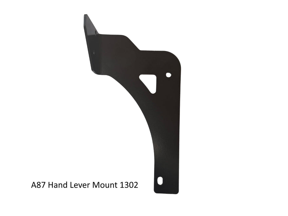 412TM70-H7L-A87 GrassFlap® brand chute blocker with Steel Blocker Plate and H7L Hand Lever Includes No-Drill Mount 1209 & Hand Lever Mount 1302 GrassFlap GrassFlap 