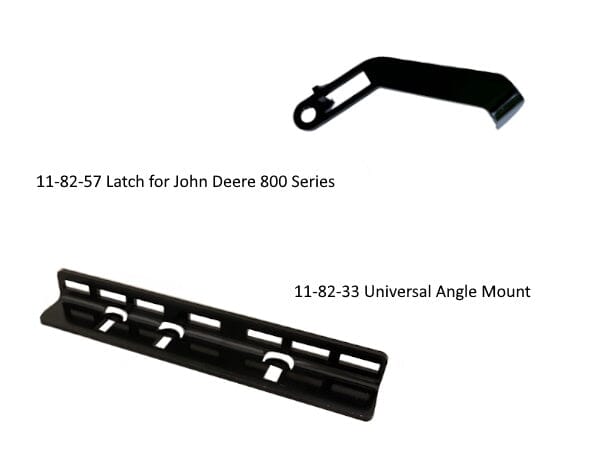 44JM70-5D-B13 GrassFlap™ brand chute blocker Direct Bolt with Steel Blocker Plate and SED Pedal Includes John Deere No-Drill Mount for 7-iron Deck and Latch Extension GrassFlap GrassFlap 