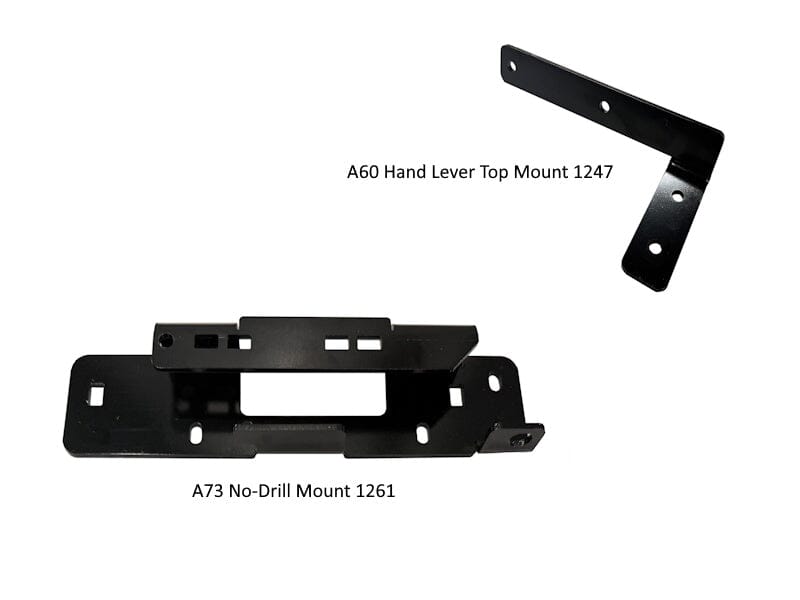 B22 Gravely Flap No-Drill Mount & Hand Lever Mount Bundle GrassFlap 