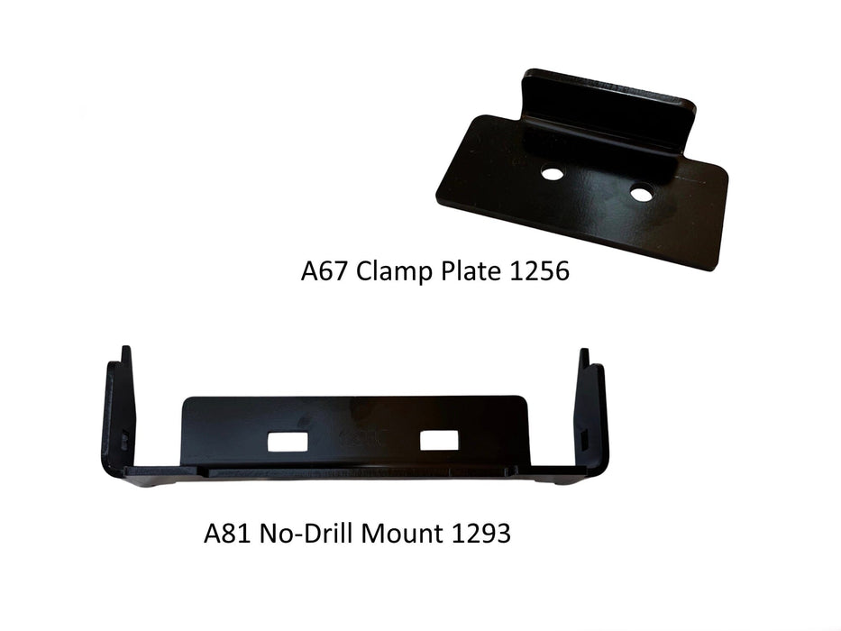 B30 Warhawk No-Drill Mount 1293 & Clamp Plate 1256 Bundle Bundles GrassFlap 