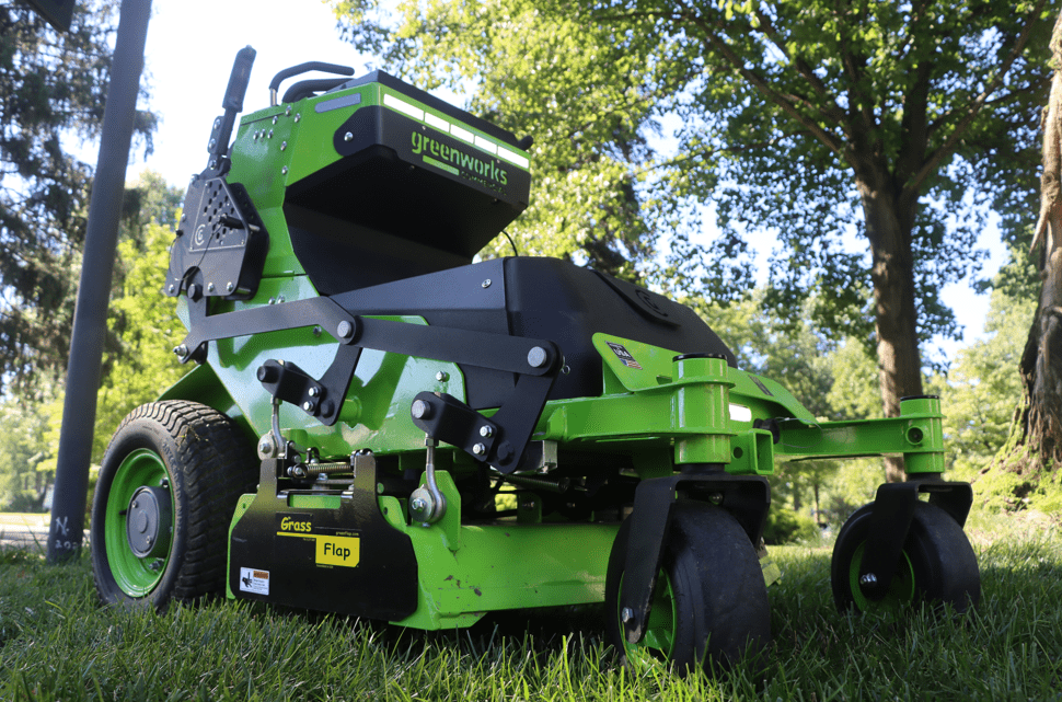 54G3M70-H7L-B25 GrassFlap® brand chute blocker with Steel Blocker plate and Hand Lever Includes No-Drill Flap Mount & Hand Lever GrassFlap GrassFlap 
