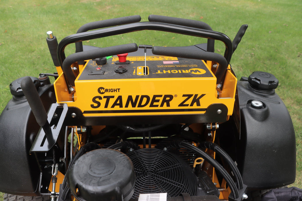 A76 hand lever mount 1281 GrassFlap™ for Wright Stander ZK zero turn mower
