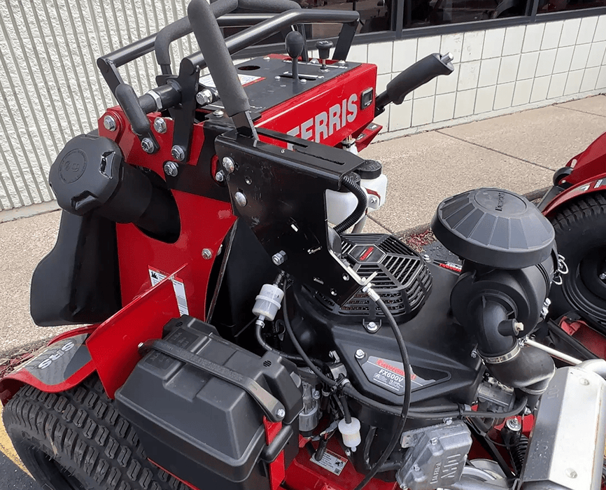 41U2M50-H5L-B26 GrassFlap® brand chute blocker with Steel Blocker Plate and H5L Hand Lever Includes Deck No-Drill Mount for Ferris mower with iCD decks and Hand Lever Mount 1286 GrassFlap GrassFlap 