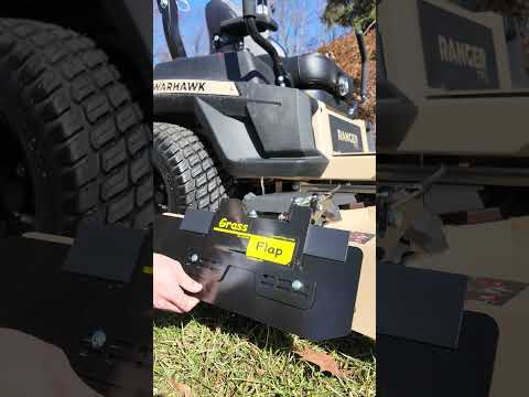 Warhawk ranger pro grassflap chute blocker overview