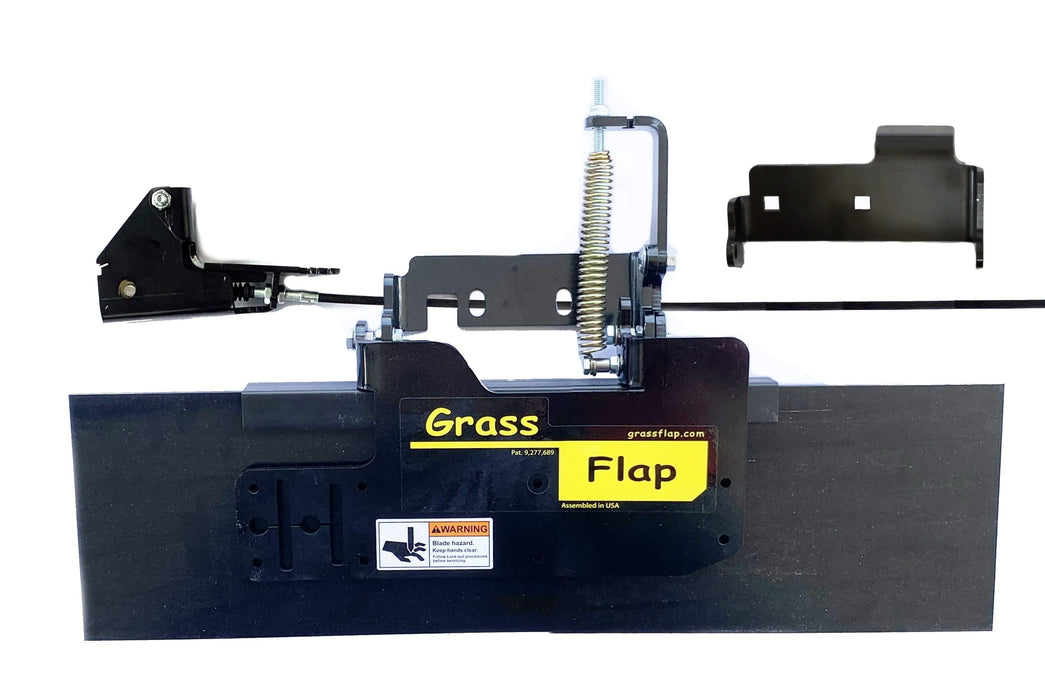 413T50-5-A32 Low Profile Heavy-Duty GrassFlap with SE Pedal Includes No-Drill Mount and Pedal Mount Plate 135 GrassFlap GrassFlap 