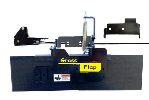 412T50-5 Low Profile Heavy-Duty GrassFlap with SE Pedal Includes No-Drill Mount GrassFlap GrassFlap 