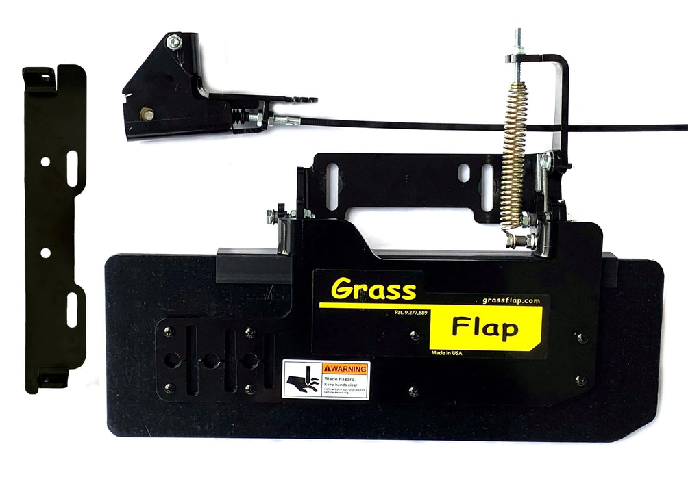 44SP70 5 A23 GrassFlap brand chute blocker for Scag 32 V Ride II with SE Pedal with Scag No Drill Mount