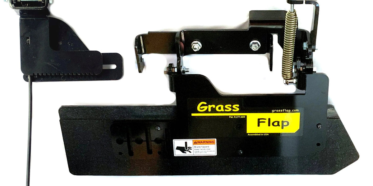 48K50-5L Low Profile Heavy-Duty GrassFlap with SEL Pedal & No Drill Mount