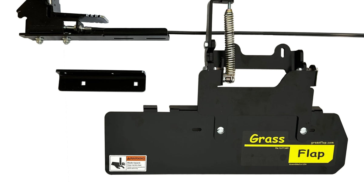 51FM705 GrassFlap™ brand chute blocker Direct Bolt with SE Pedal and