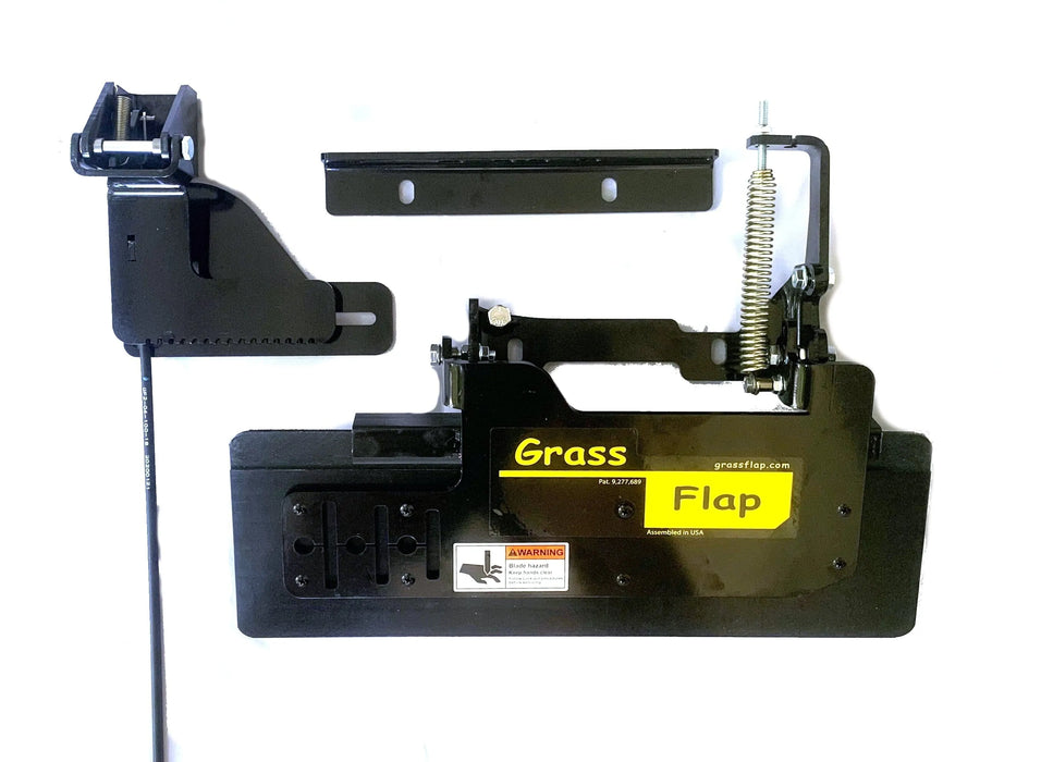 47G50-5L Low Profile Heavy-Duty GrassFlap with SEL Pedal and adjustable full open stop GrassFlap GrassFlap 